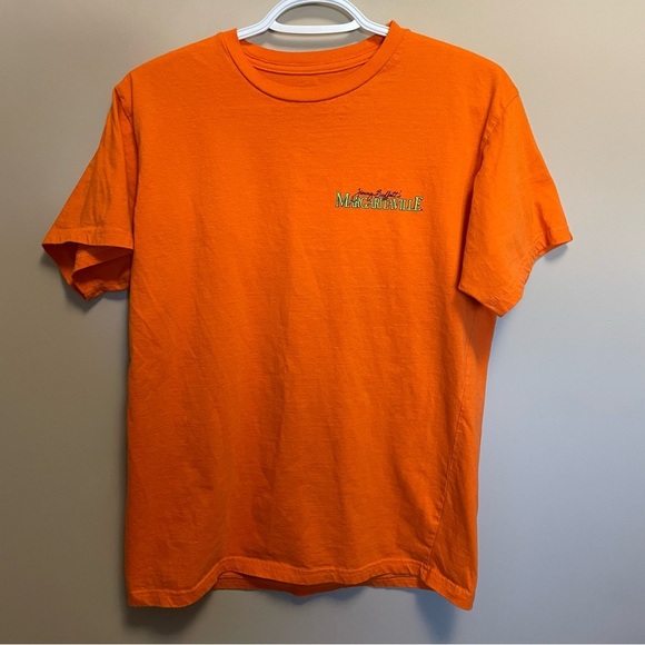 Jimmy Buffett Margaritaville Las Vegas Orange Parrot Tee Men’s Medium - Picture 3 of 6